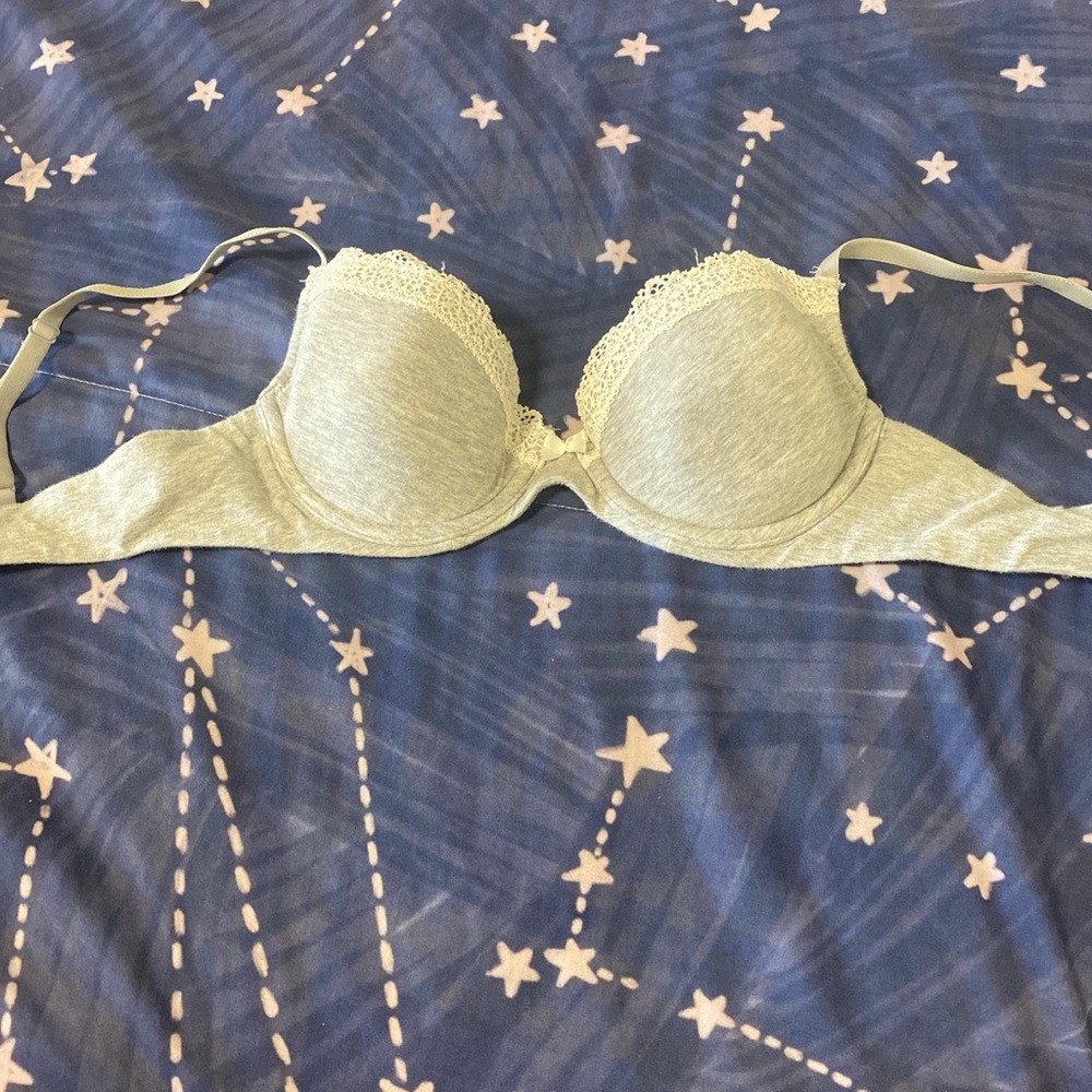 grey bra